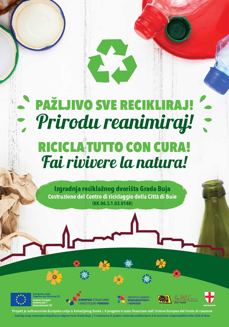 Projekt: Izgradnja reciklažnog dvorišta Grada Buja